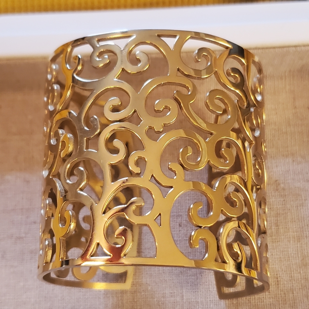 Authentic Brass Cuff